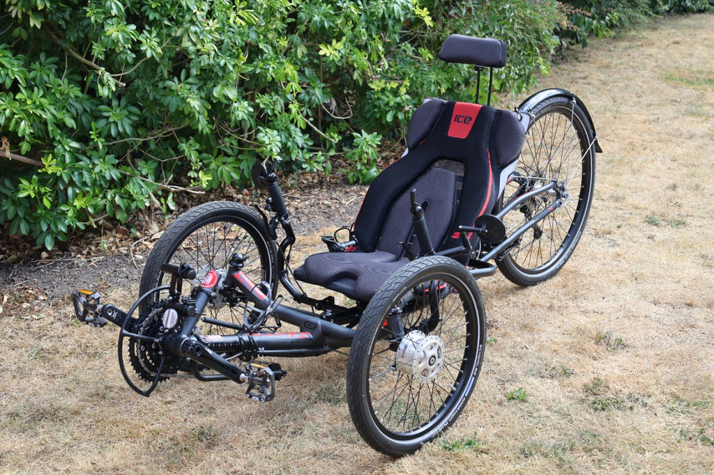 ICE Sprint X Tour folding recumbent adult trike - great condition, just 98 miles