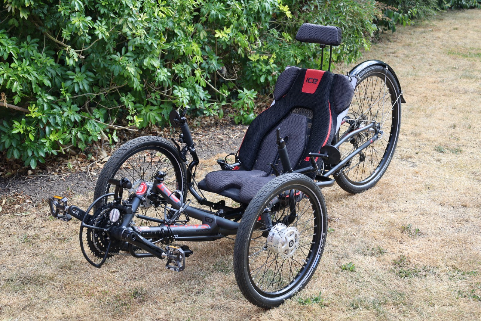 ICE Sprint X Tour folding recumbent adult trike - great condition, just 98 miles
