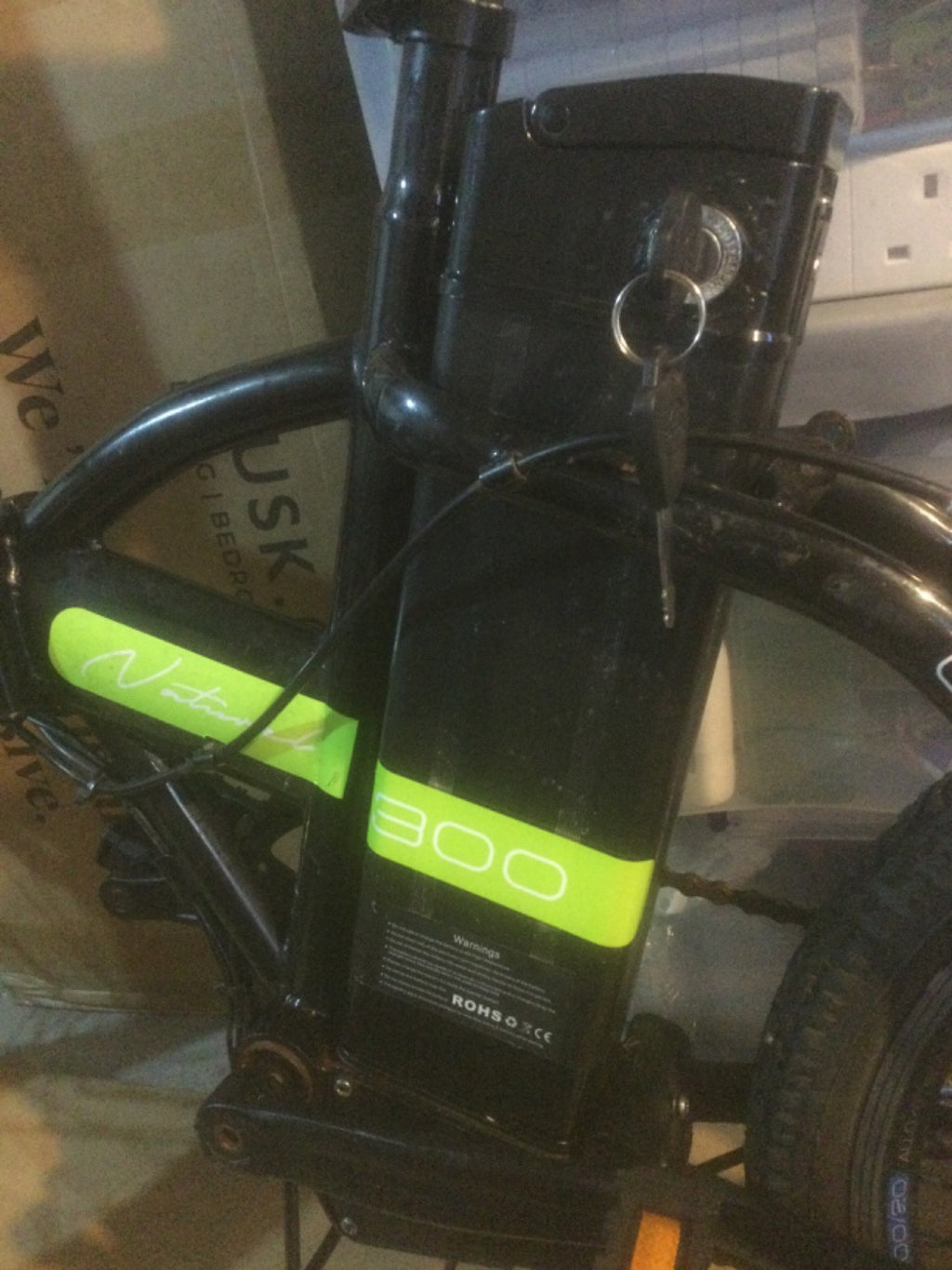 folding bike used (e-life)