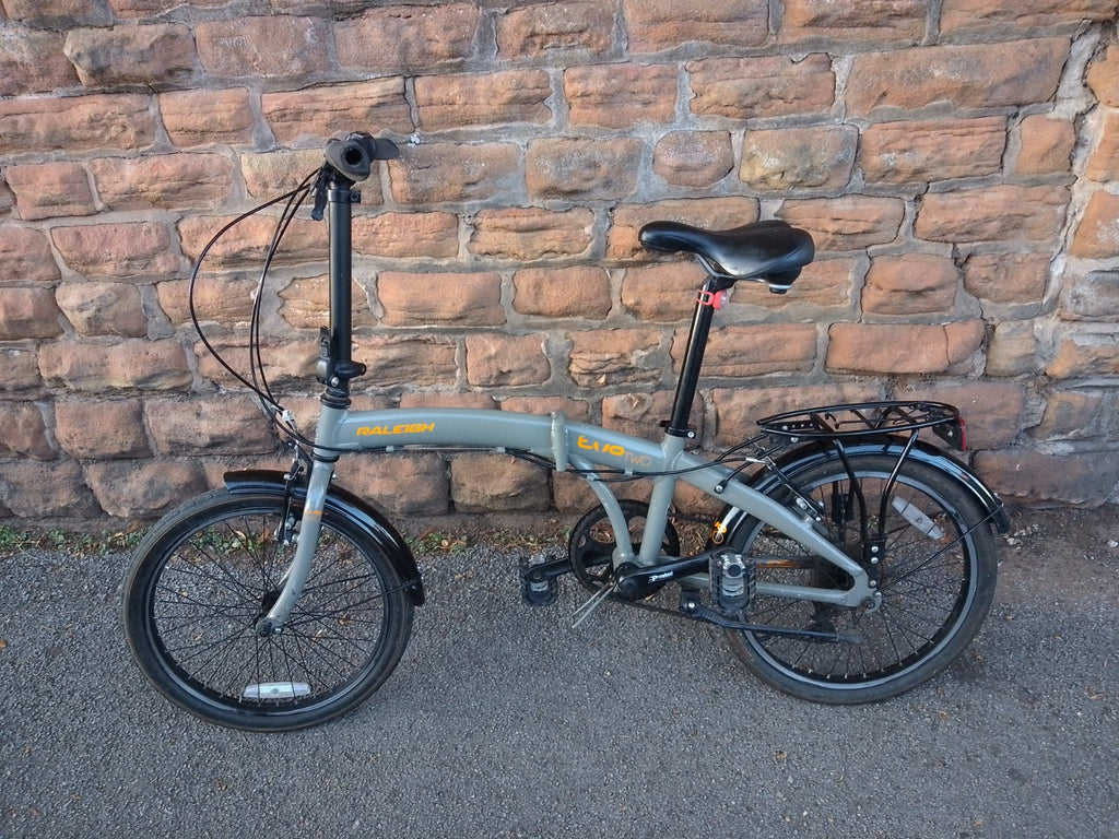 Raleigh Evo-2 Folding Bike - 20 inch wheels – Grey