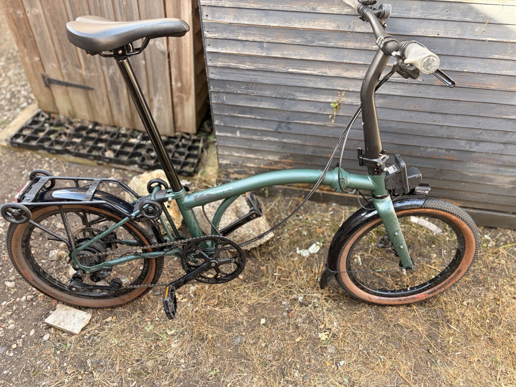 Brompton G Line  Forest Green Medium Frame with Extras