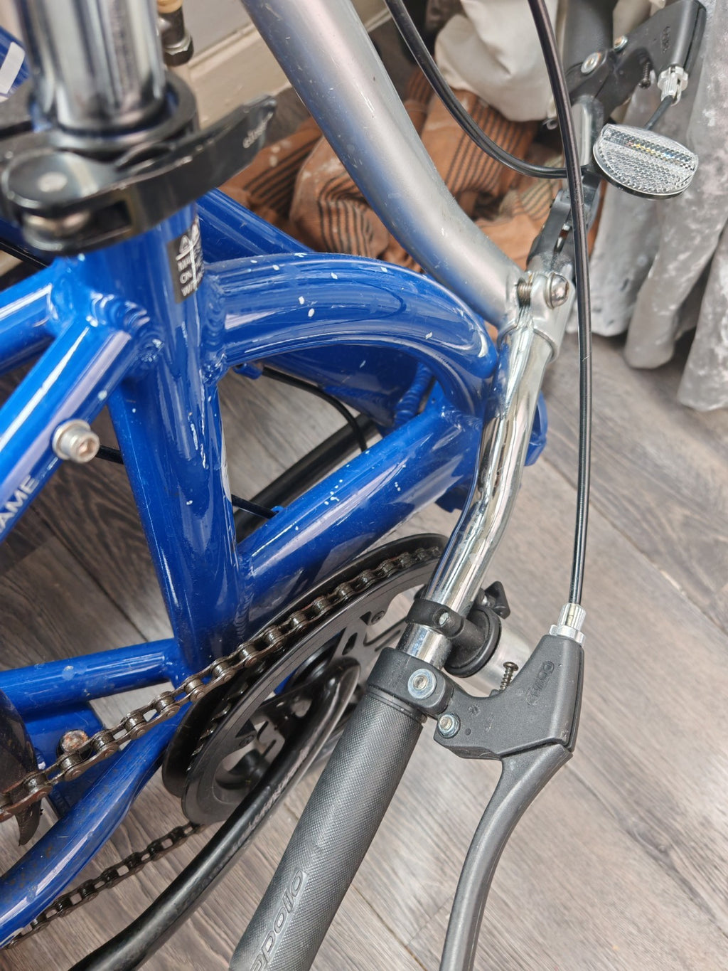 Halfords Tuck Folding Bike 20 Wheels Great Condition