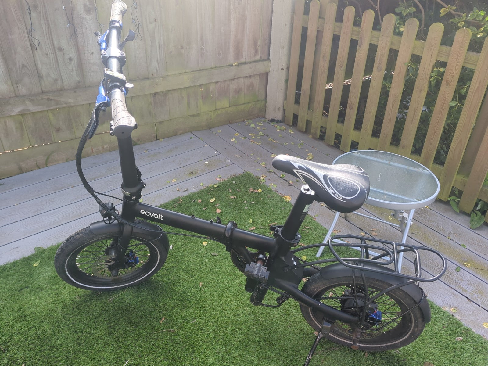 Eovolt Folding Adult Bike Assisted New Battery And Brakes
