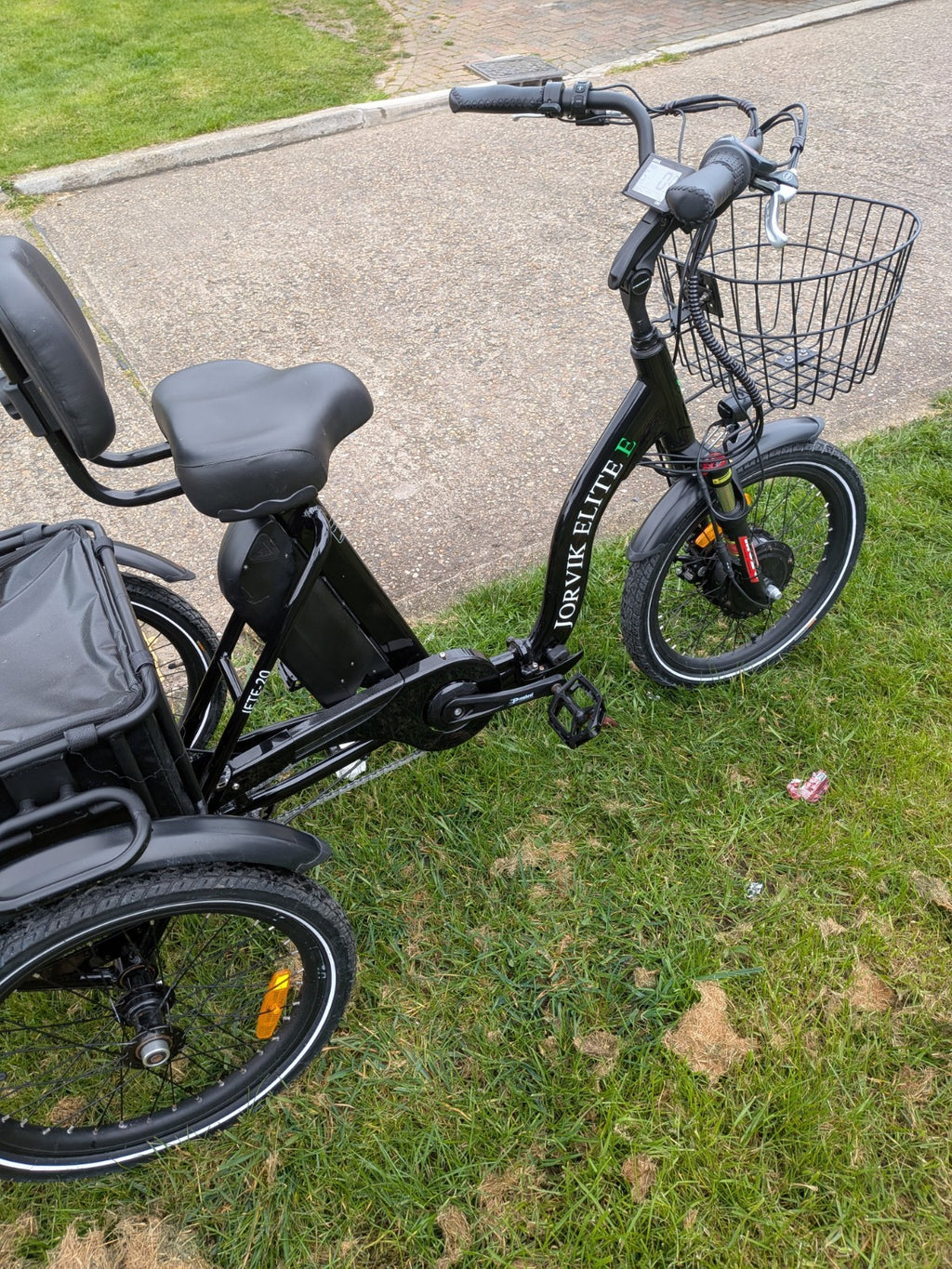 Jorvik Folding Electric Tricycle Electric Trike,Only 5 Miles Usage,Free Delivery