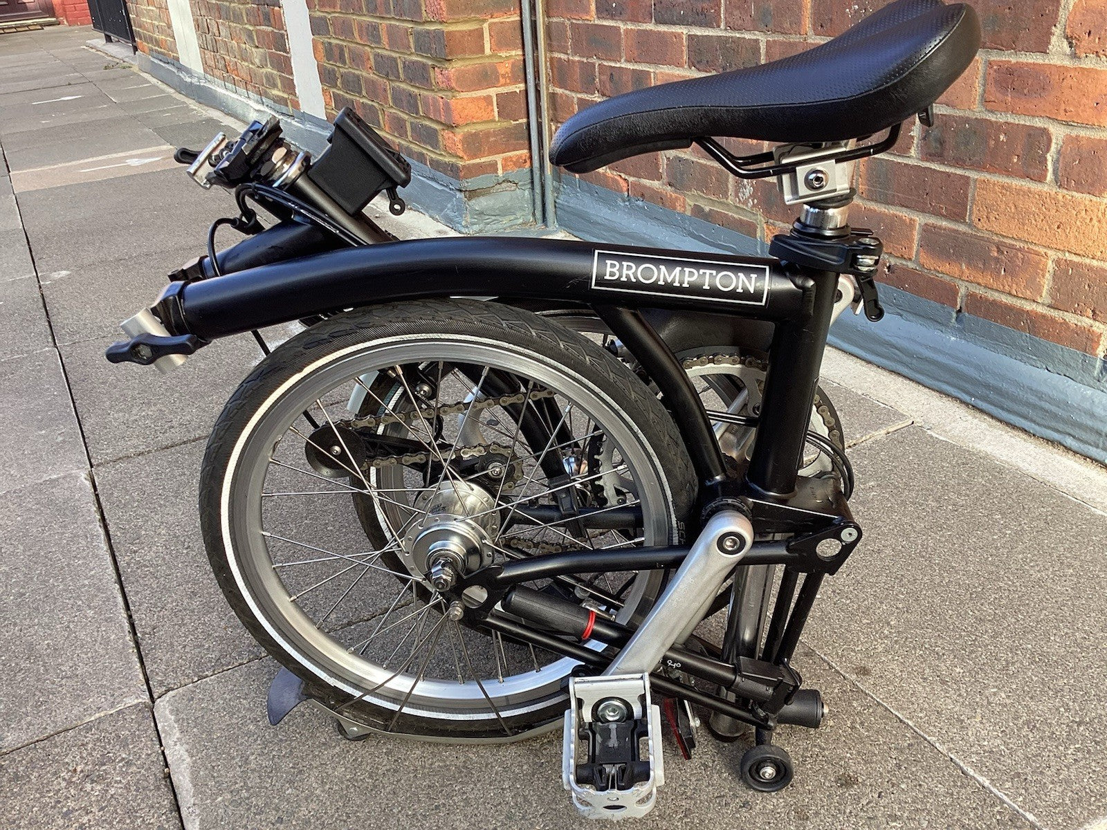 Brompton folding bike, M3L 2018