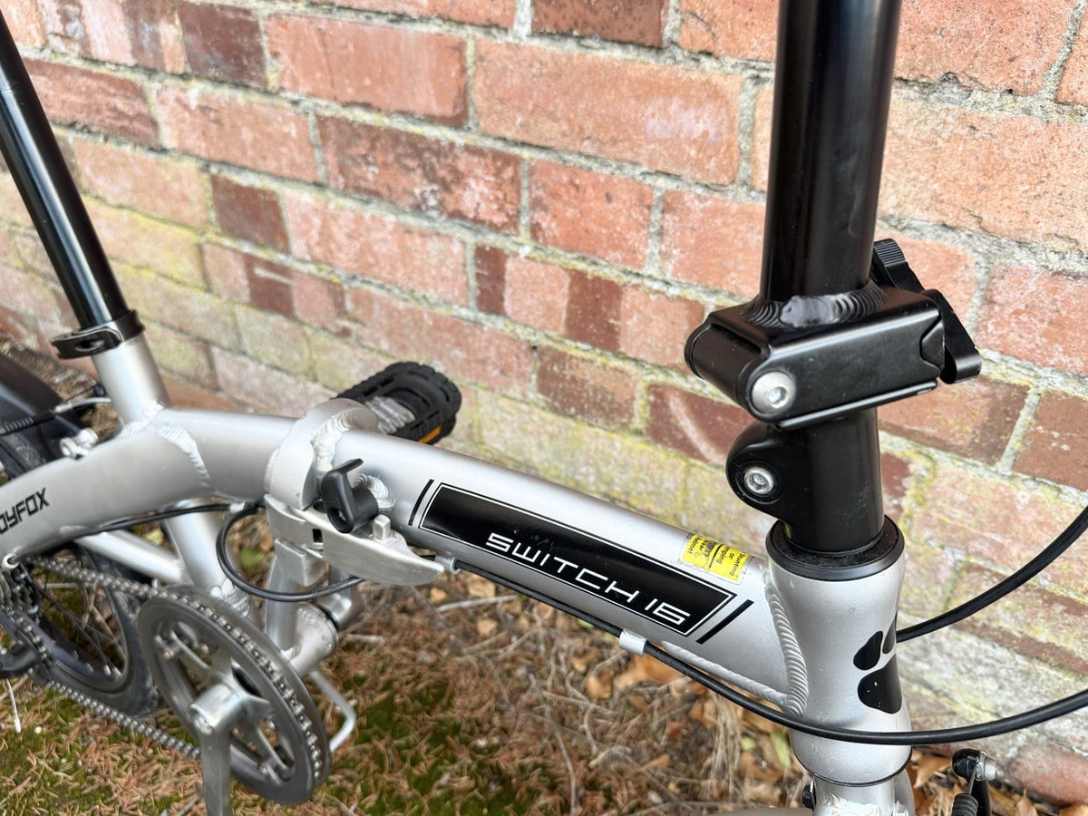 Muddyfox Switch 16 Folding Bike Silver Edition Good & Clean Condition