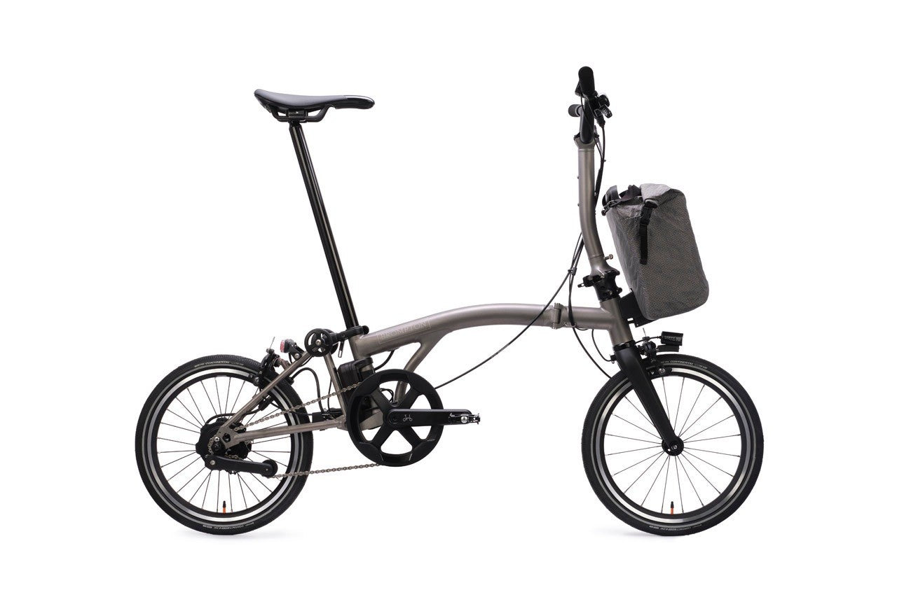 Brompton T Line 2026 4 Speed folding bike Grey M bar, New System