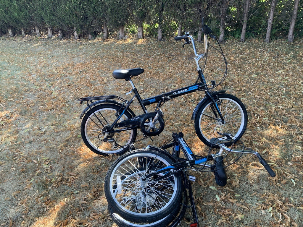 2 Classic Shaker Folding Bikes 20" Wheels