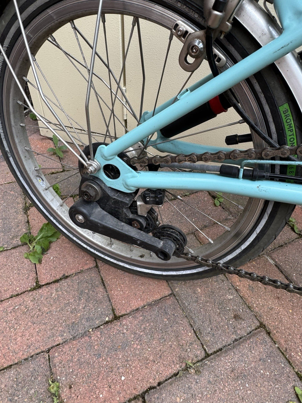 Brompton Folding Bike 2-Speed With Accessories In Great Condition