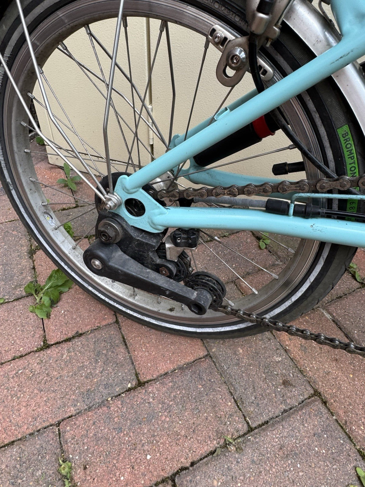 Brompton Folding Bike 2-Speed With Accessories In Great Condition