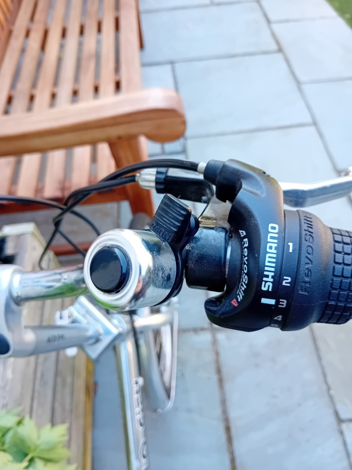 Velocity Fold-up Bike with Shimano Revo-shift 6 Speed Gears
