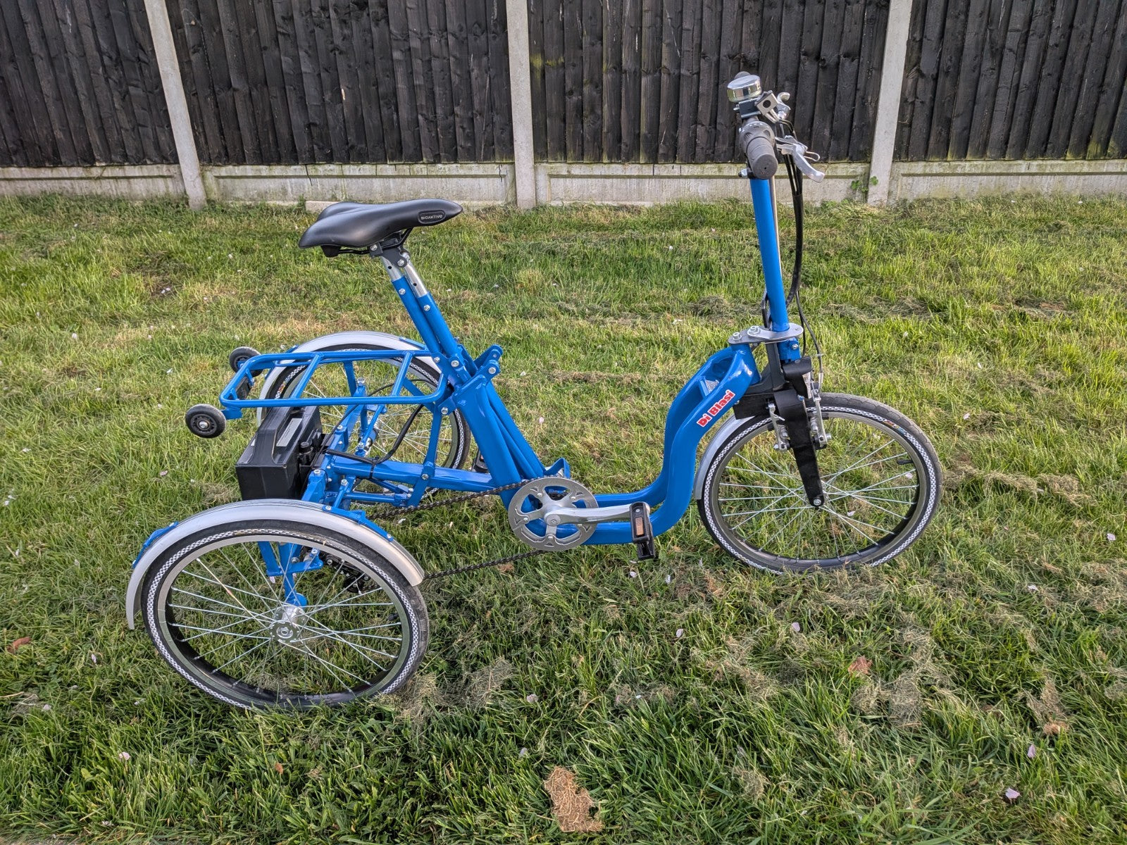 Electric Tricycle Folding Electric Trike Di Blasi R34.Compact, Delivery Possible
