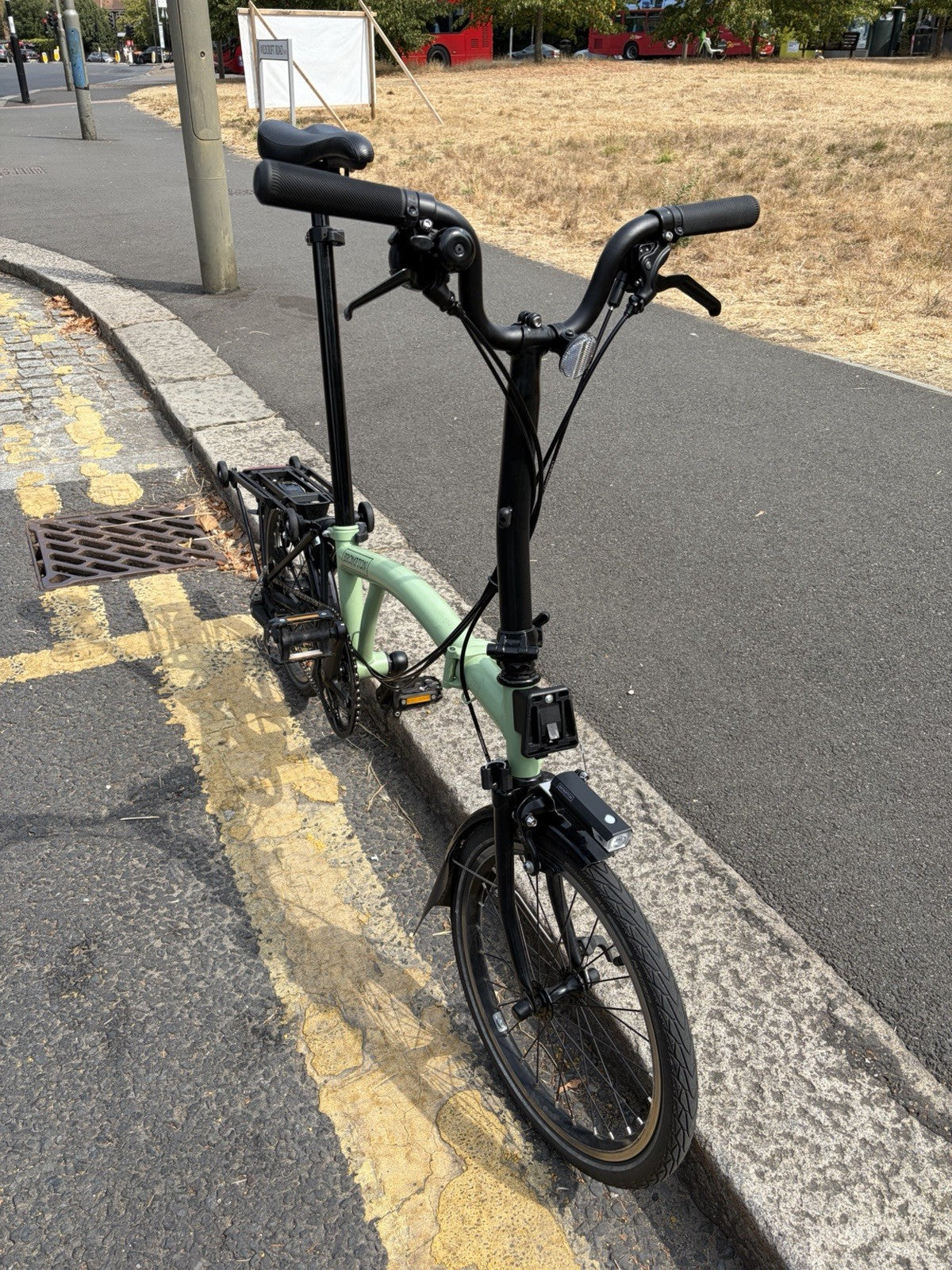 Brompton C Line Explore 6-Speed – 2024 – Matcha/Black