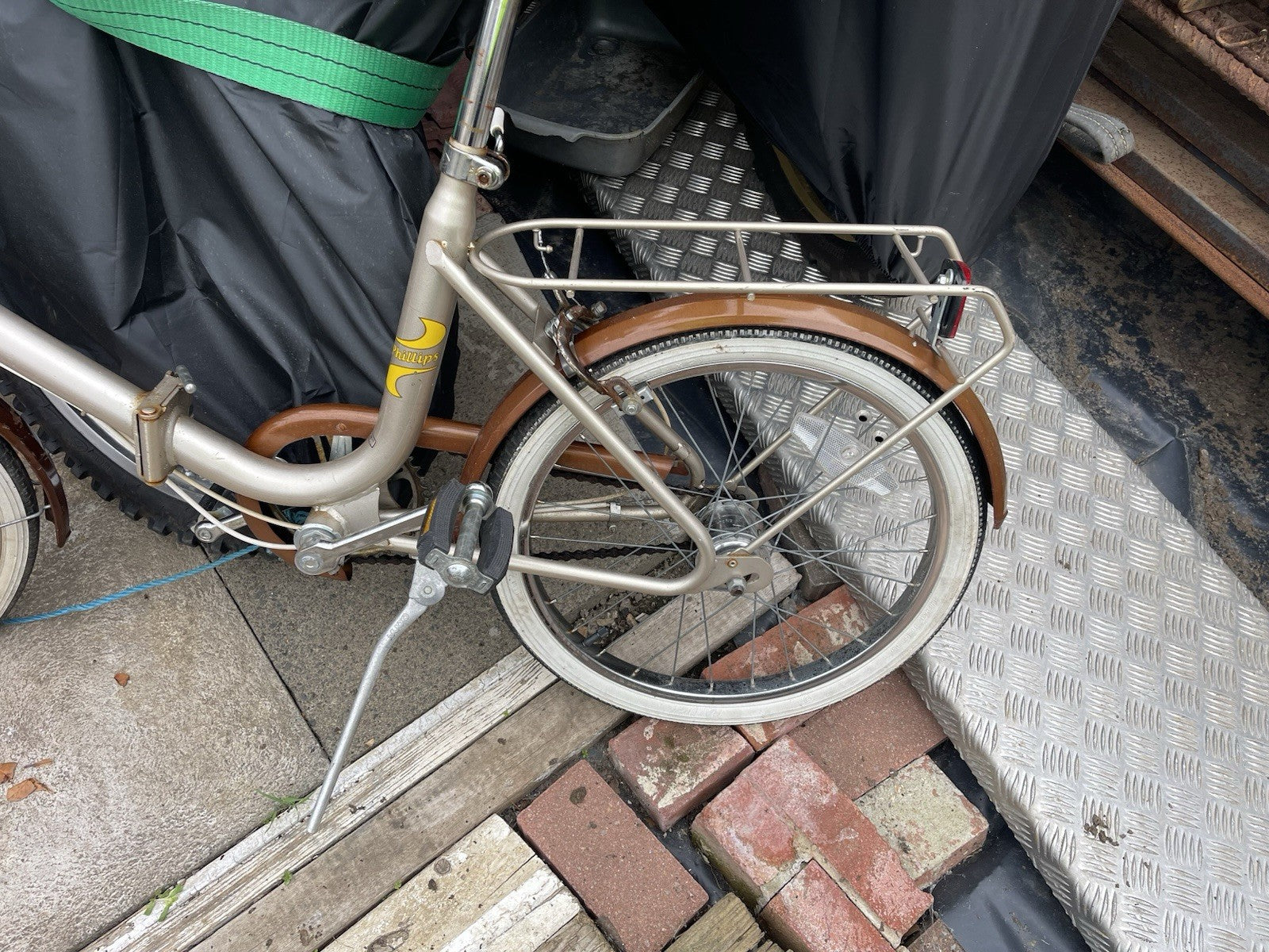 Classic Vintage Folding Bicycle FOLDA have X 2 Matching Ones, Listing for one!