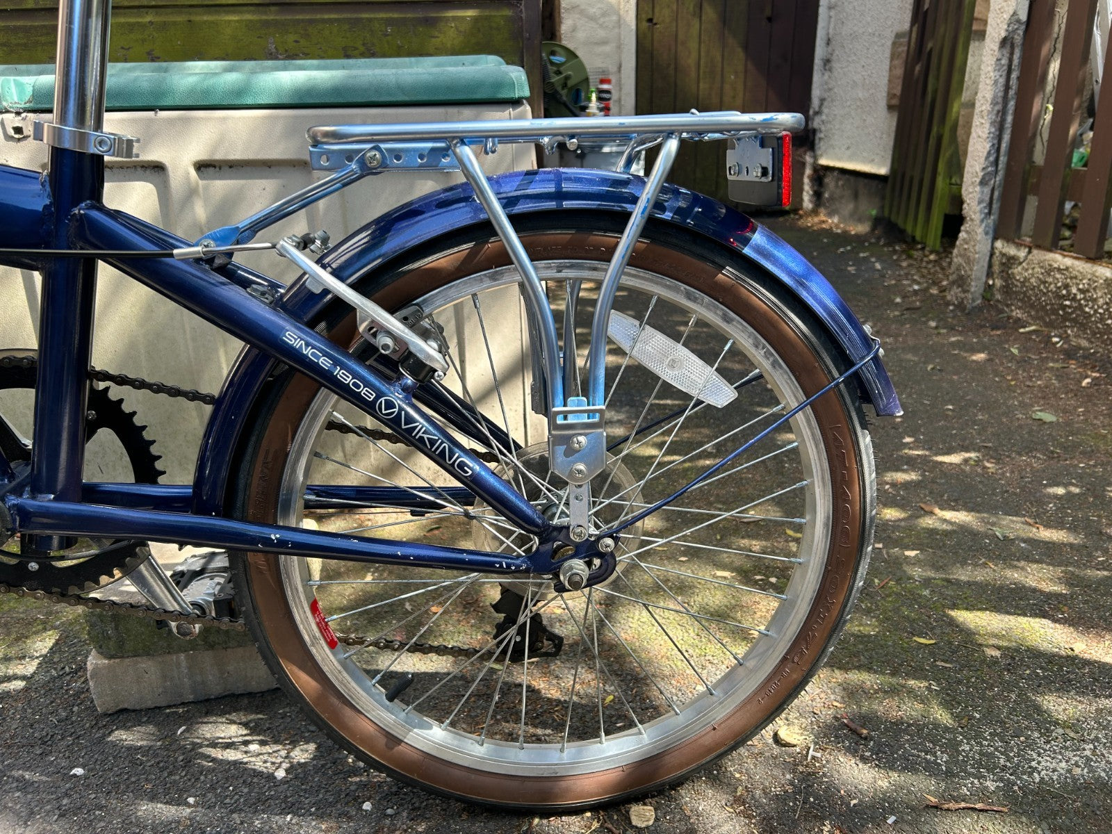 Viking Boulevard 20" Folding Bike - Blue