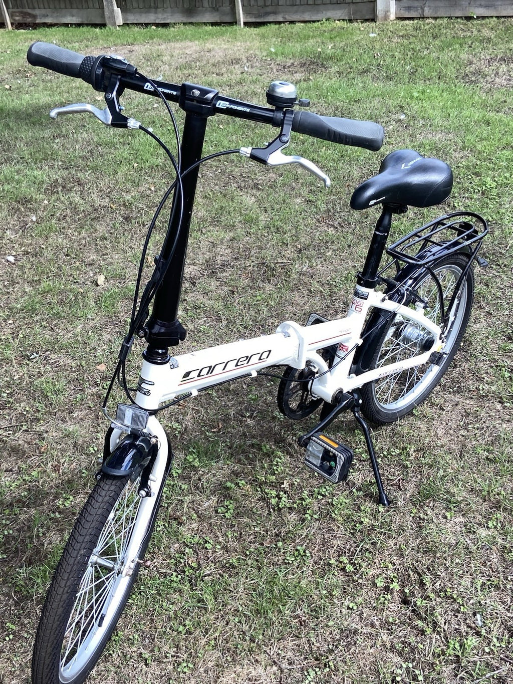 Carrera Transit Folding Bike-Alloy Frame-20” Wheels -Ex Condition-Hardly Used