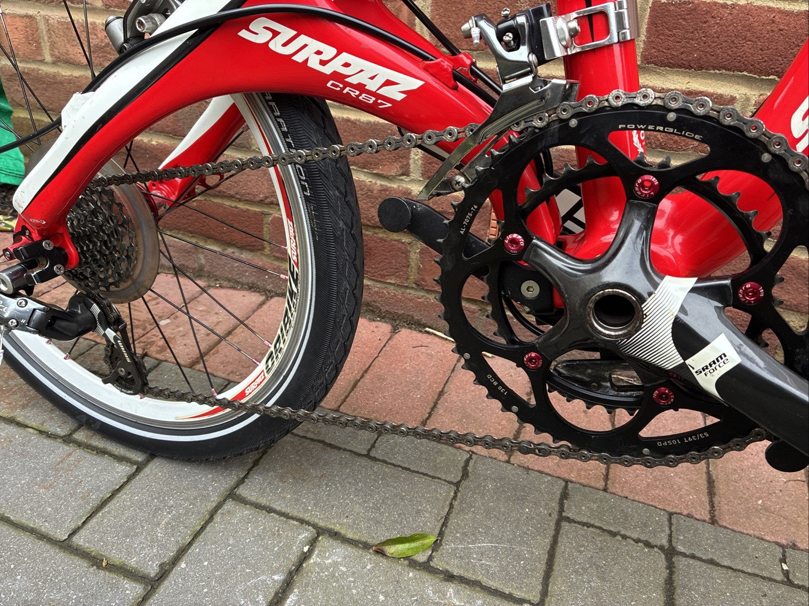 Carbon fibre Folding Bike