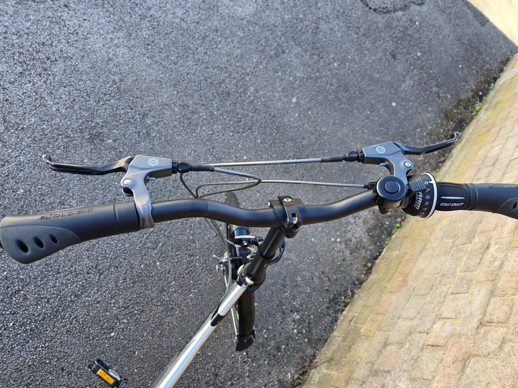 Dahon Helios Metro Vintage Folding Aluminium Push Bike Silver, Circa 1999
