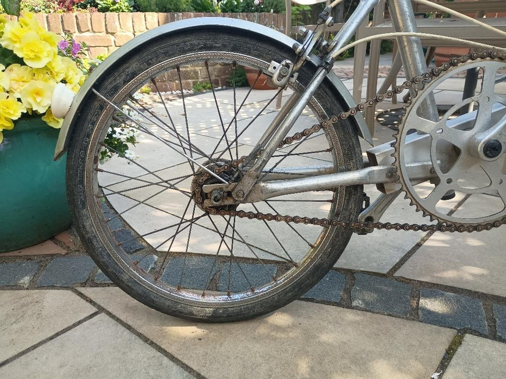 Bickerton Portable Folding Bicycle 3-Speed Classic 1970s Vintage Aluminium Bike