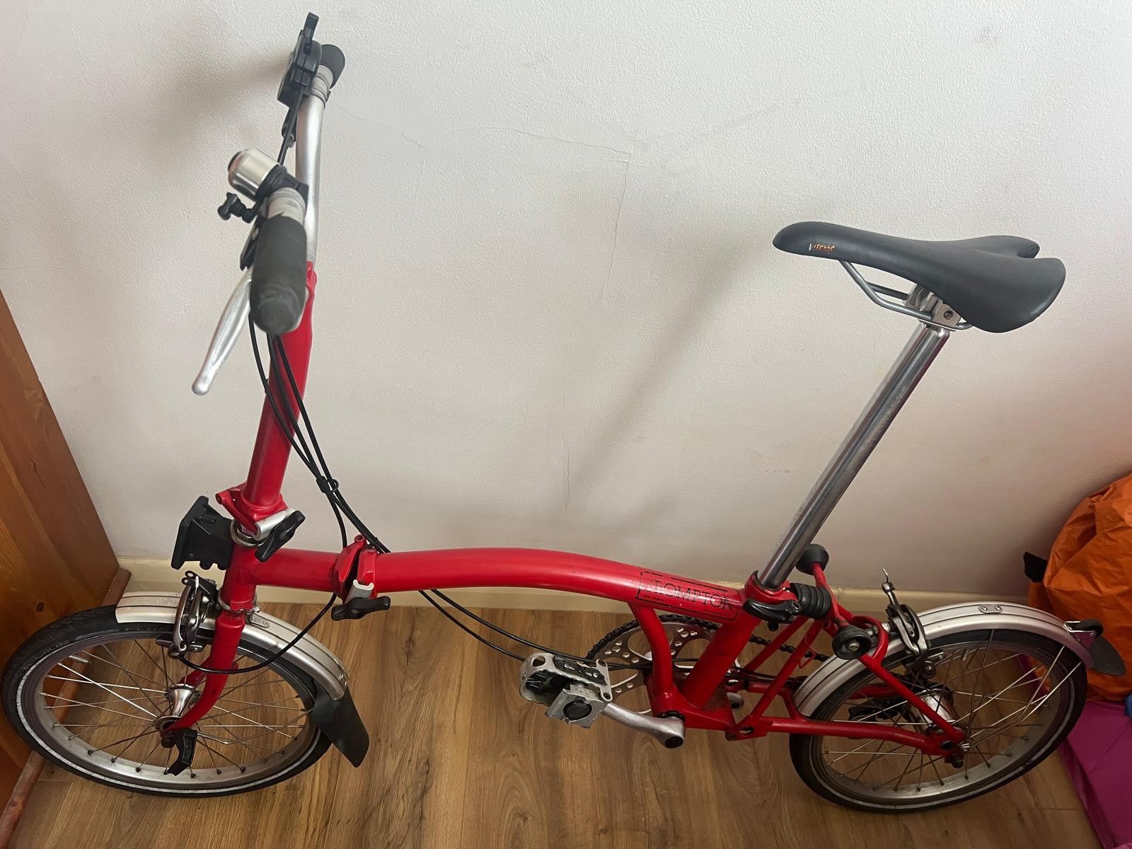 Brompton C Line M3L (3 Speed)  folding bicycle - Black