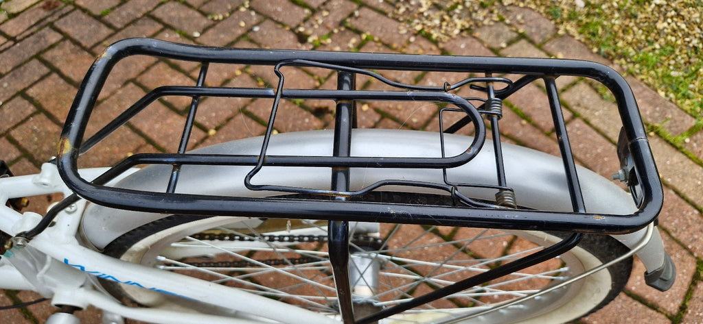Folding city bike Ibiza, white, 24", good condition
