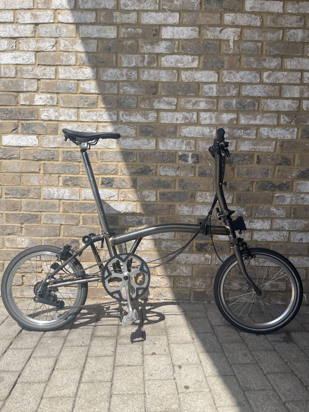 Brompton Raw Lacquer S6E - 6 Speed Low Bar - Worldwide Delivery