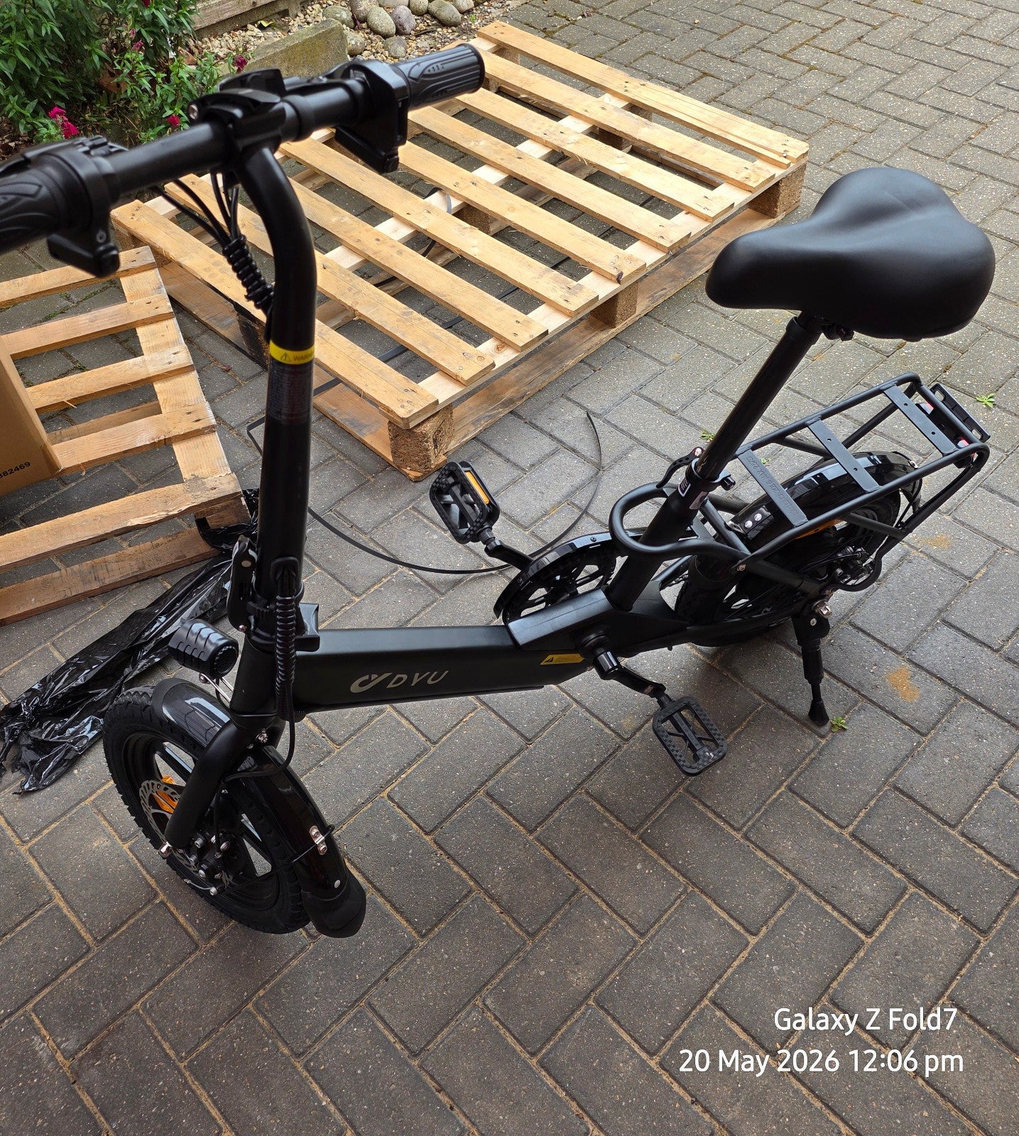 DYU C3-14MINI 14"Folding E-Bike, Lightweight & Compact,Ideal for Urban Commuters