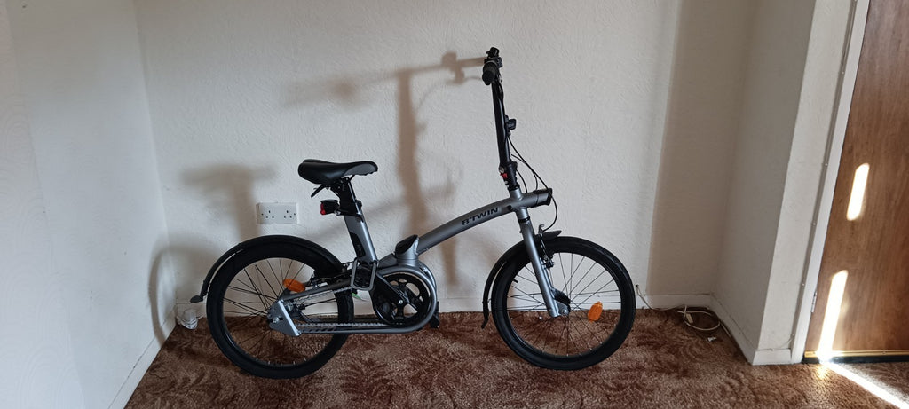 BTWIN Tilt 5 Decathlon 700 Swivel Folding Bike One Second