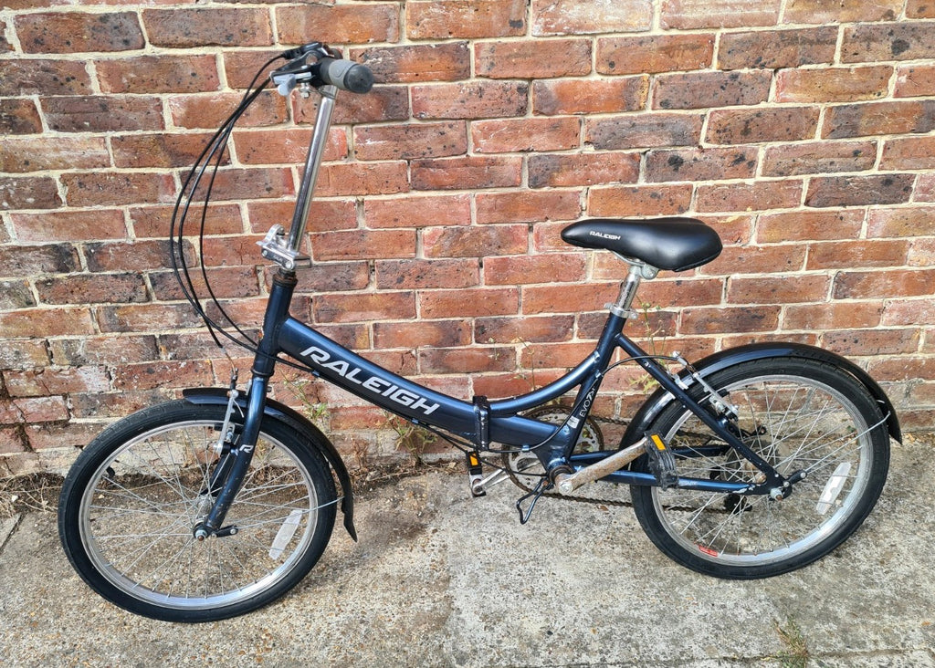 Raleigh EVO 7 SP Folding Bike Grey Bicycle 20" Wheels