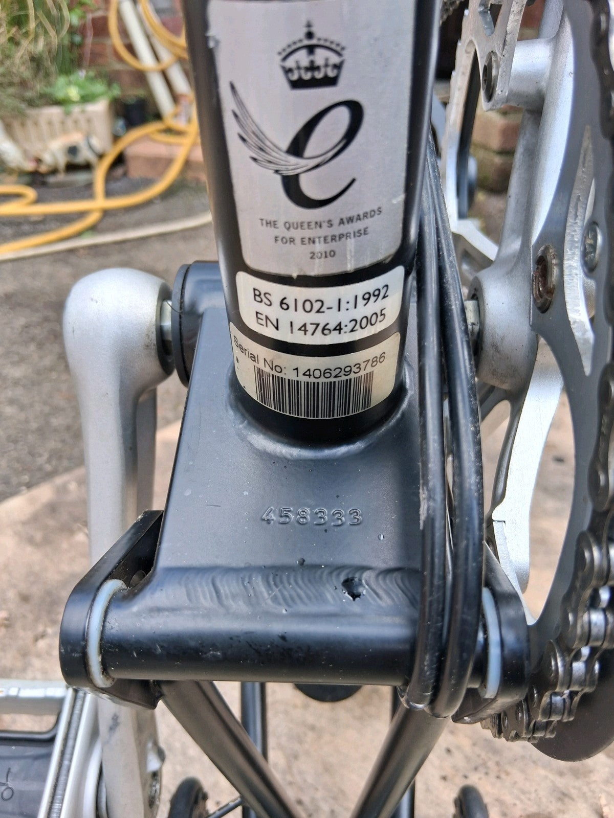 Brompton Folding Bike 3-Speed Clean Used Condition Fully Working