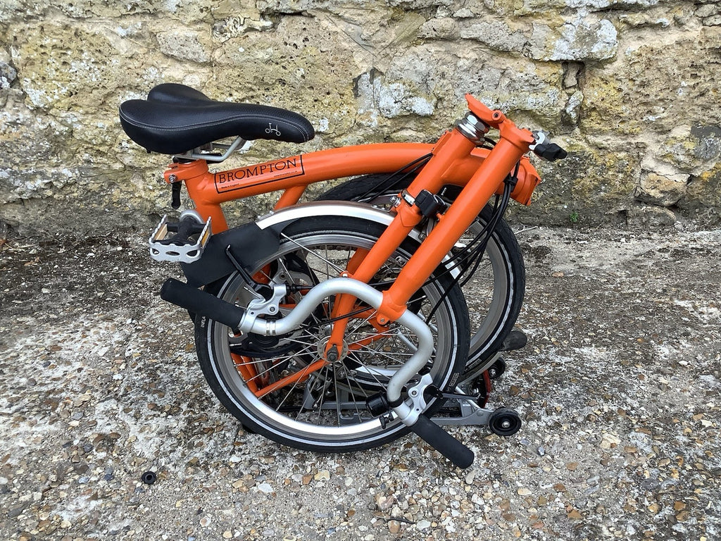 Brompton M3R Folding Bike - Orange - UK DELIVERY