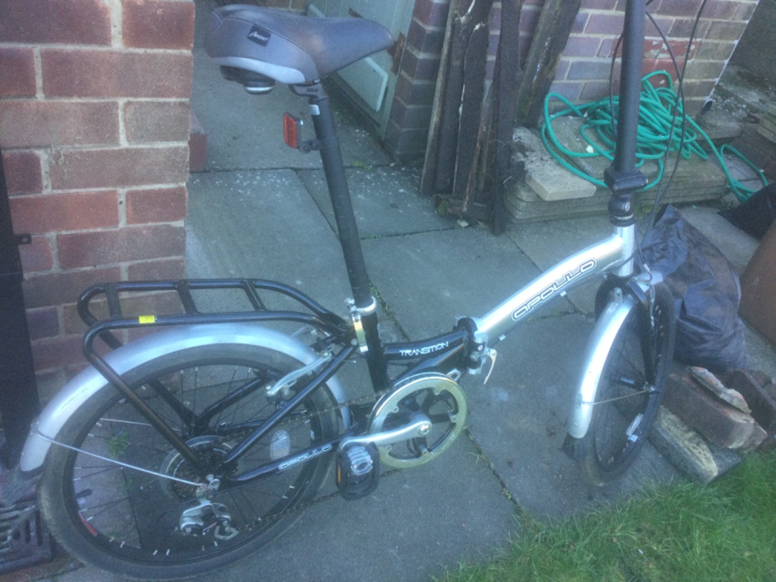 Apollo Transition Folding Bike.  20" Wheels.