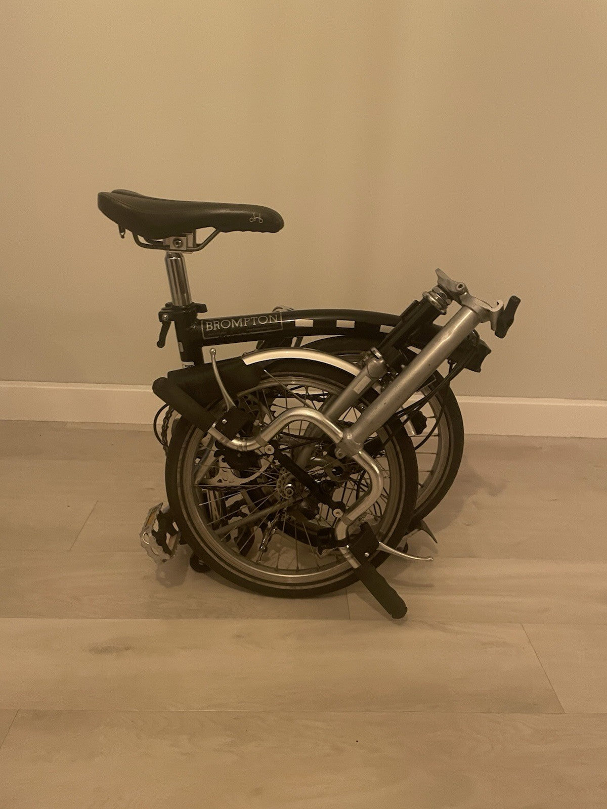 Brompton M3L Folding Bike Black (3 Speed)