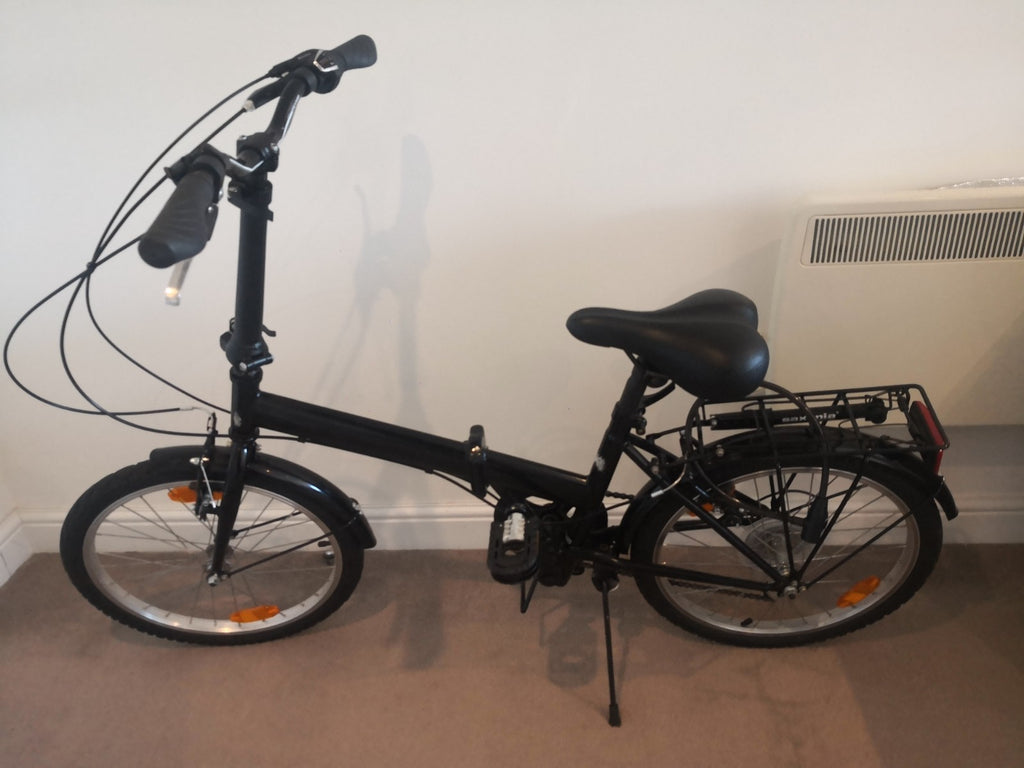 Bike Sport 20 inch folding bike, Shimano 6 Speed, Black in excellent condition