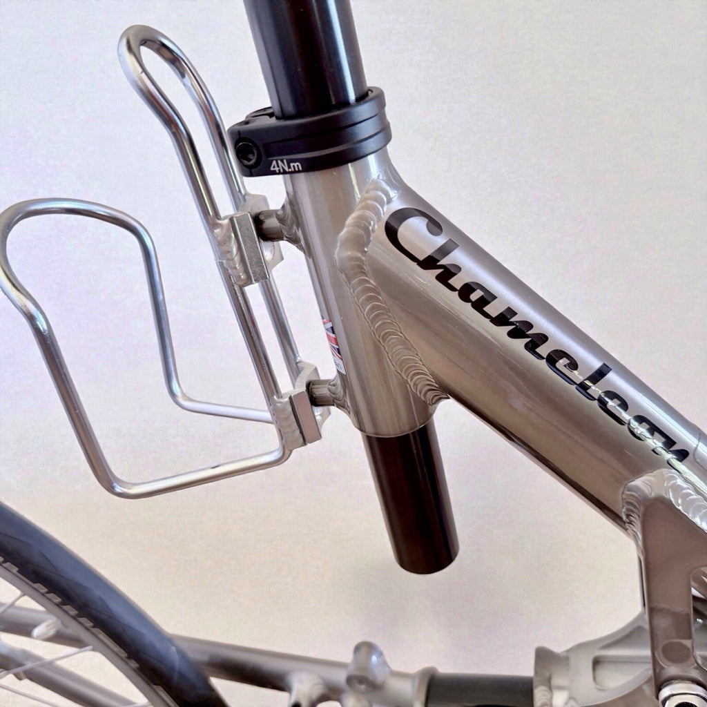 Airnimal Chameleon Elite Ultralight Folding Bike In Very Rare Raw Finish. Mint