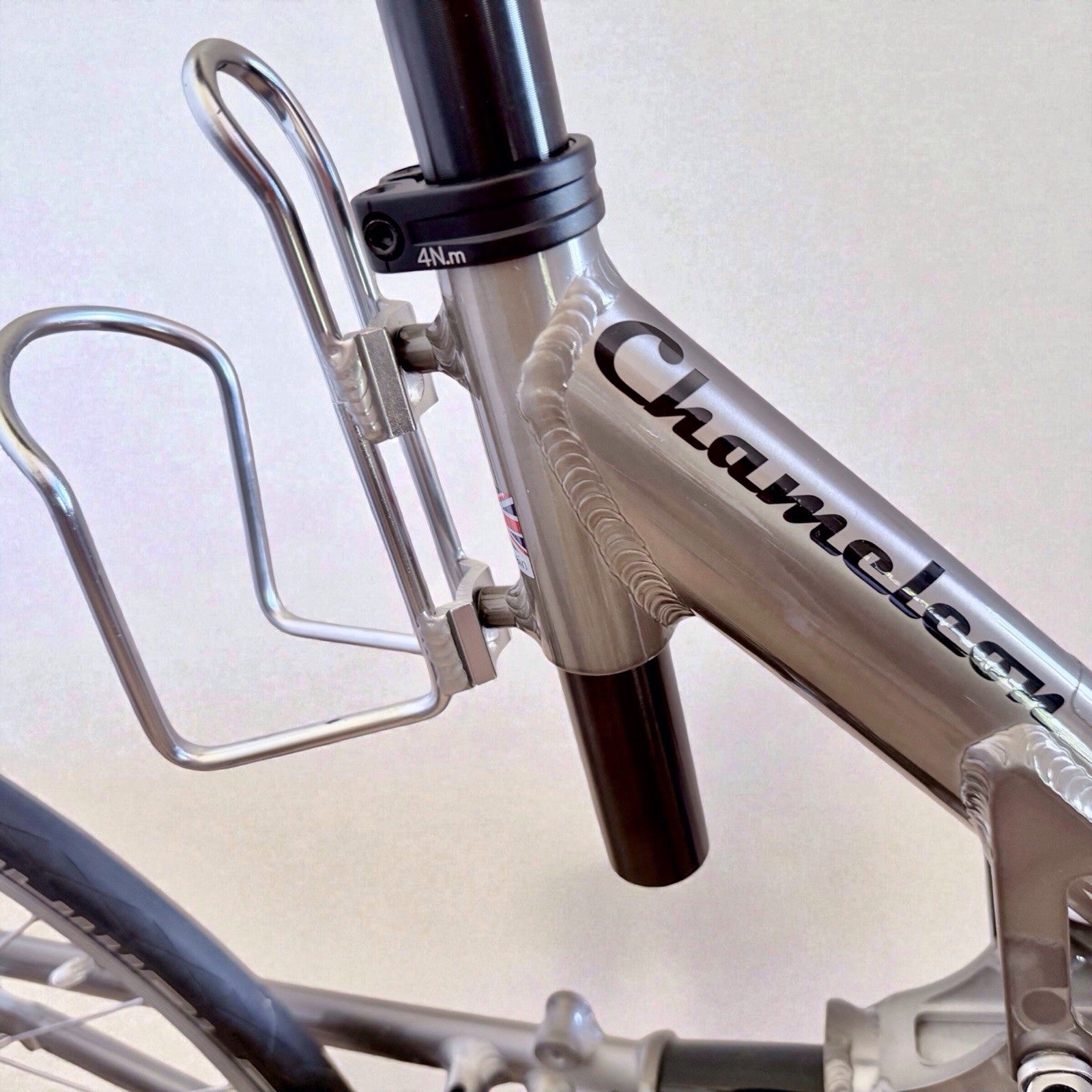 Airnimal Chameleon Elite Ultralight Folding Bike In Very Rare Raw Finish. Mint