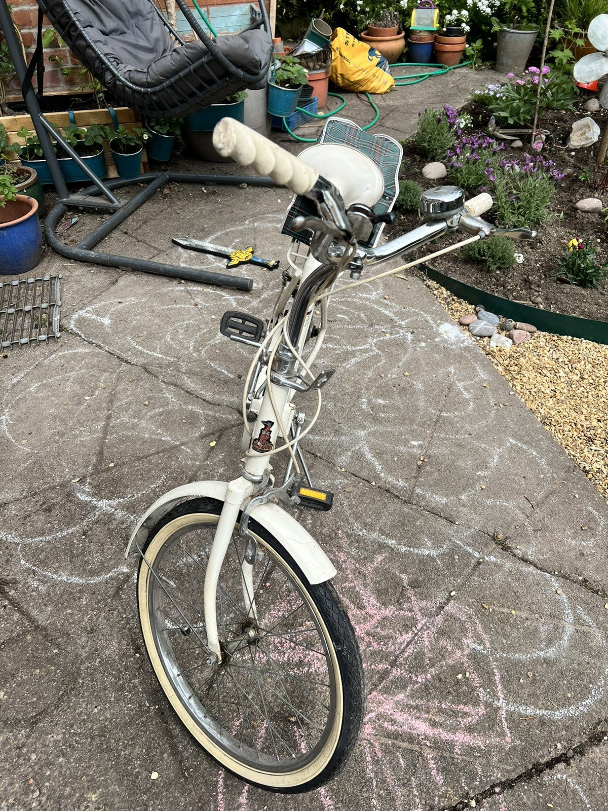 Raleigh Compact Folding Bike. 20" Wheels. Retro, Vintage.