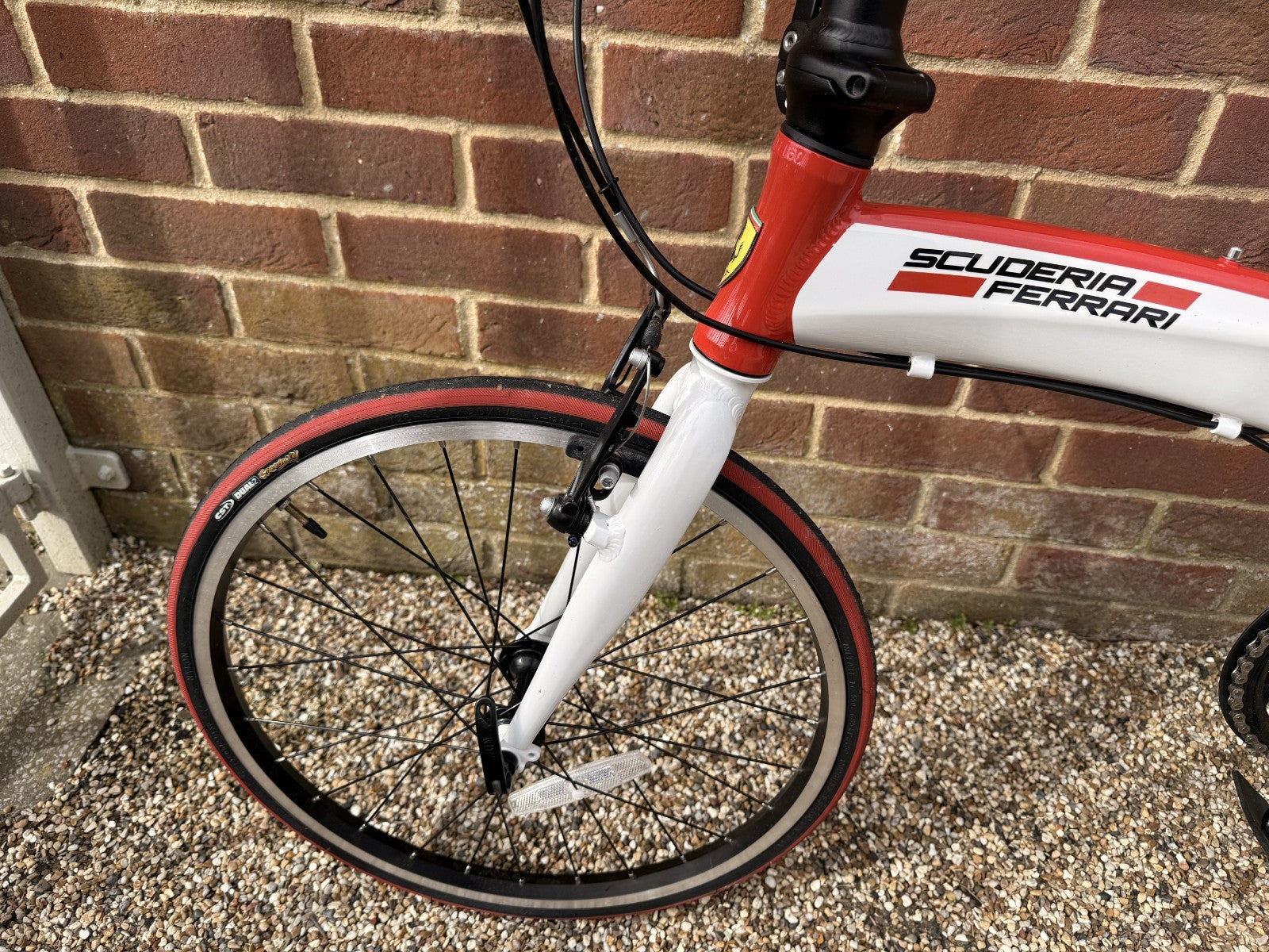 Ferrari Secuderia red Foldable Bike folding bicycle cycling collectible