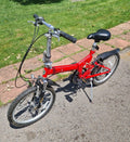 DAHON Fox d6 20 in Folding Bike Red Full Suspension V-Brakes Mudguards