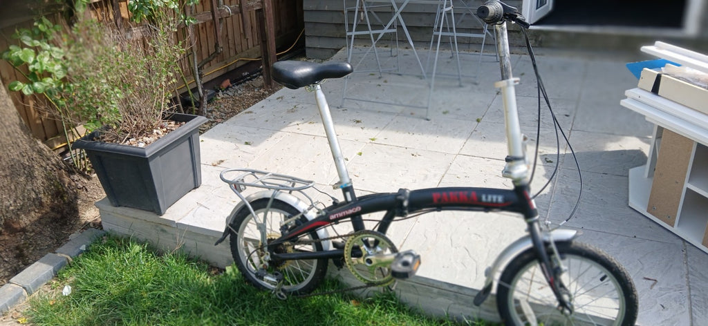 Ammaco Pakka Lite 20 Inch Wheel 6 Speed Alloy Folding Bike Silver