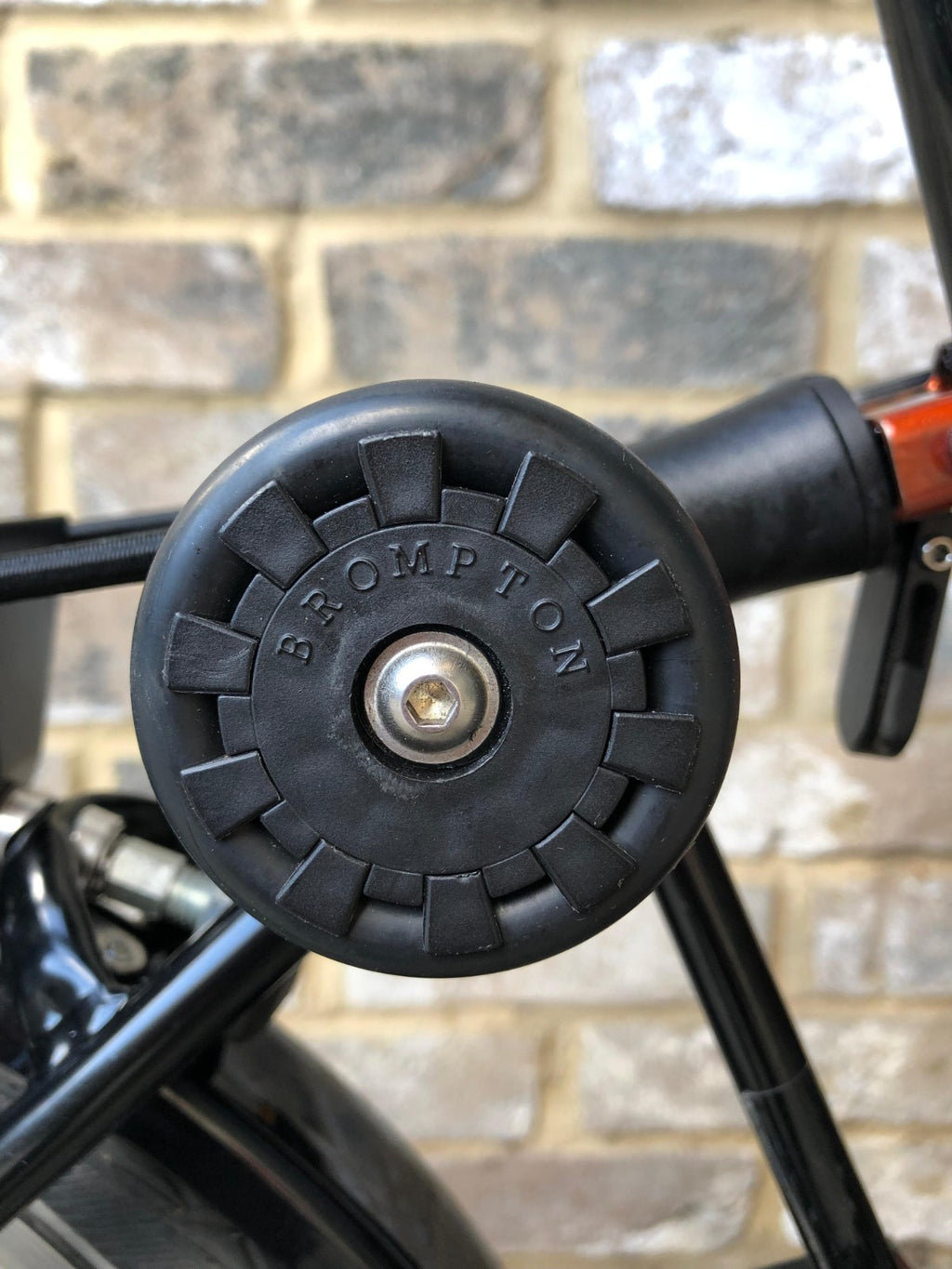 Brompton Flame Lacquer (Black Edition) Superlight Titanium with £400+ of extras
