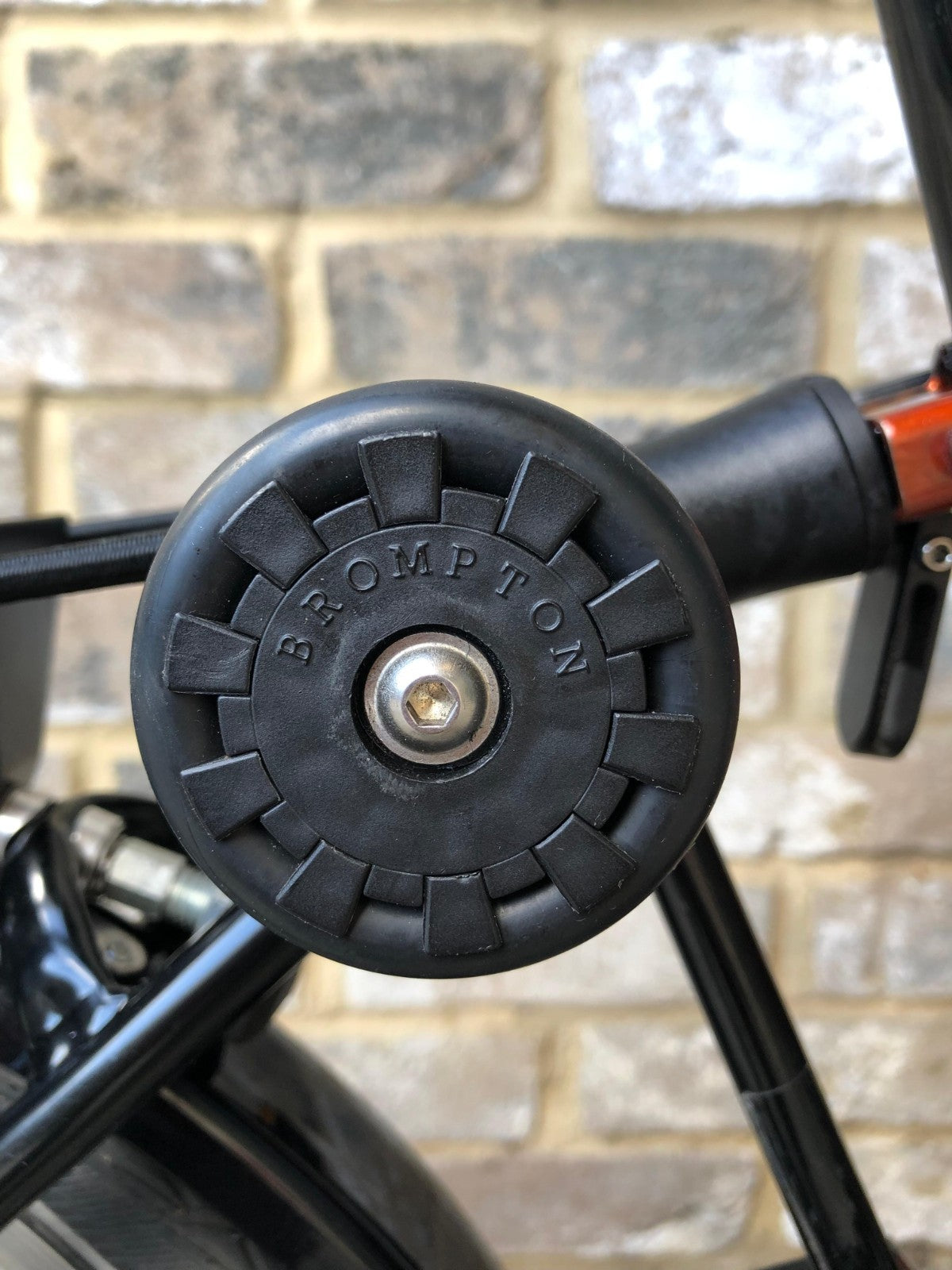 Brompton Flame Lacquer (Black Edition) Superlight Titanium with £400+ of extras
