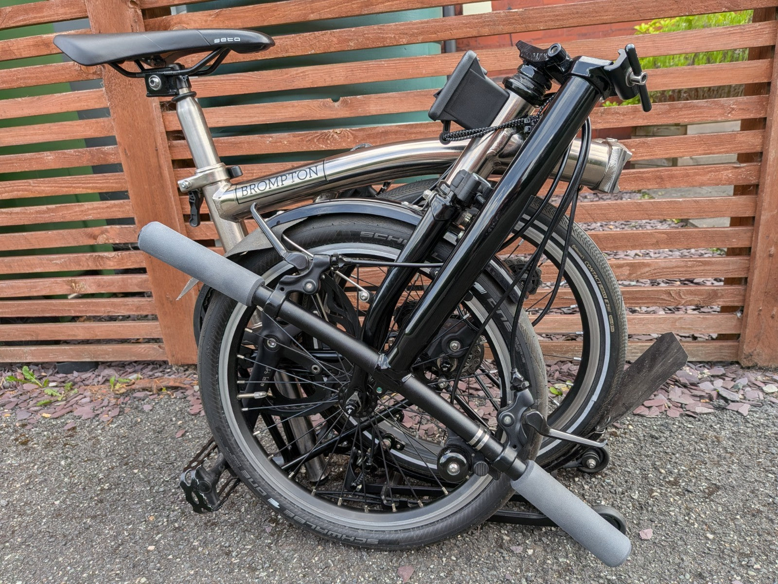 Brompton S2L Nickel Edition Folding Bike 2016