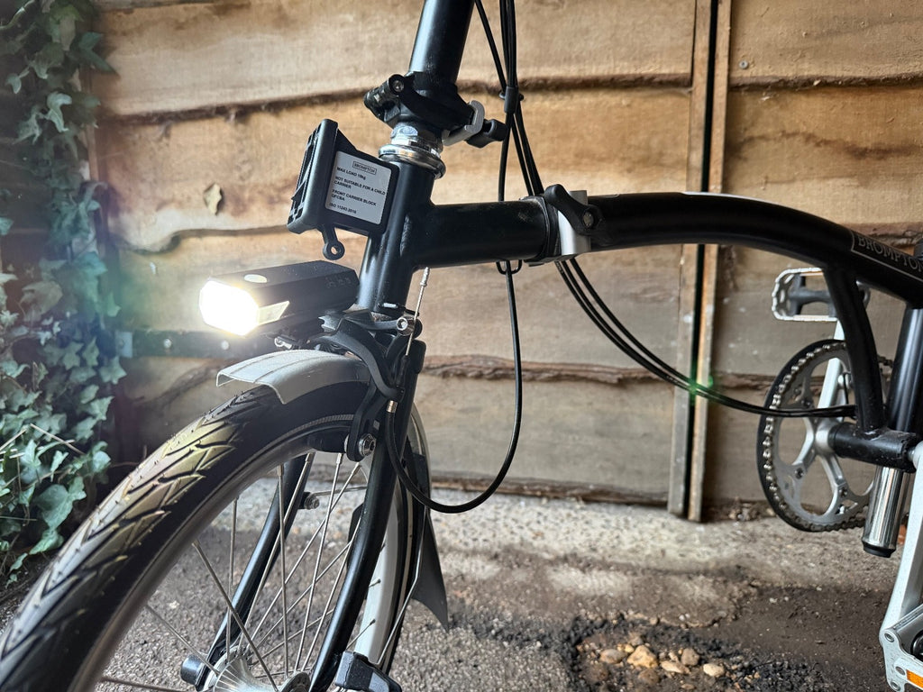 Brompton S3L folding bicycle C Line Equivalent in Satin Black - new