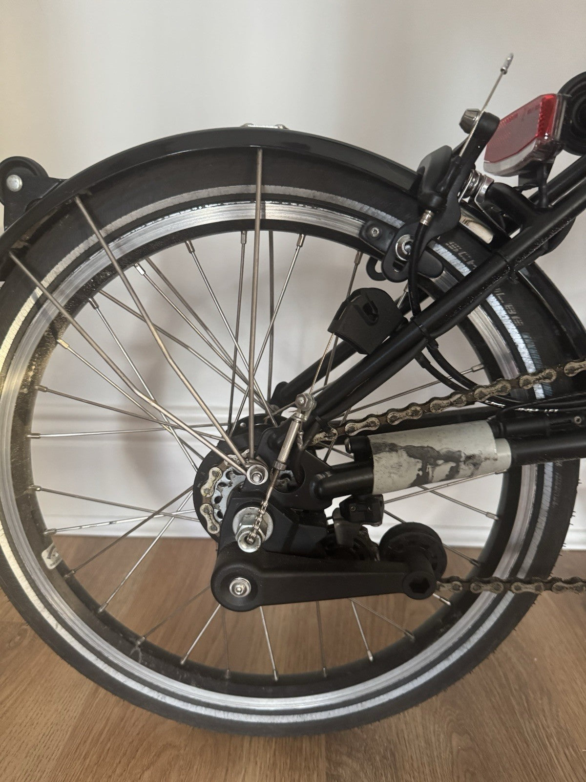 Brompton C Line Explore Electric Fire Coral 6-Speed
