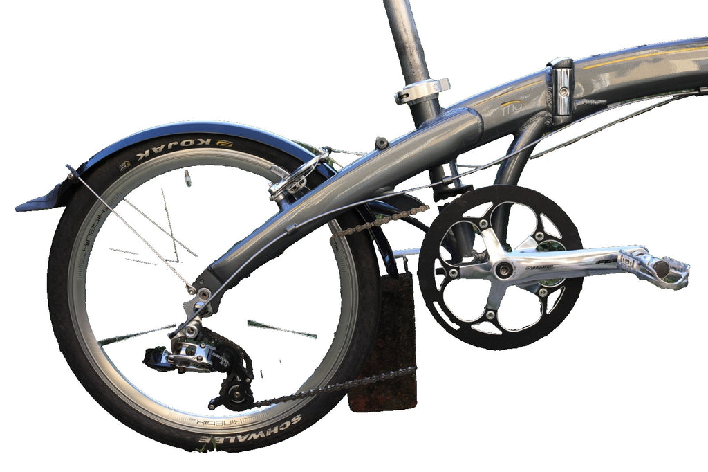 Dahon Mu SL Pro top-of-range ~2009 folding bike 9-spd 20" wheels ~9kg superlight