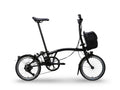2026 Brompton Electric C Line 4 Speed Mid Handlebar Matt Black Folding Bike NEW