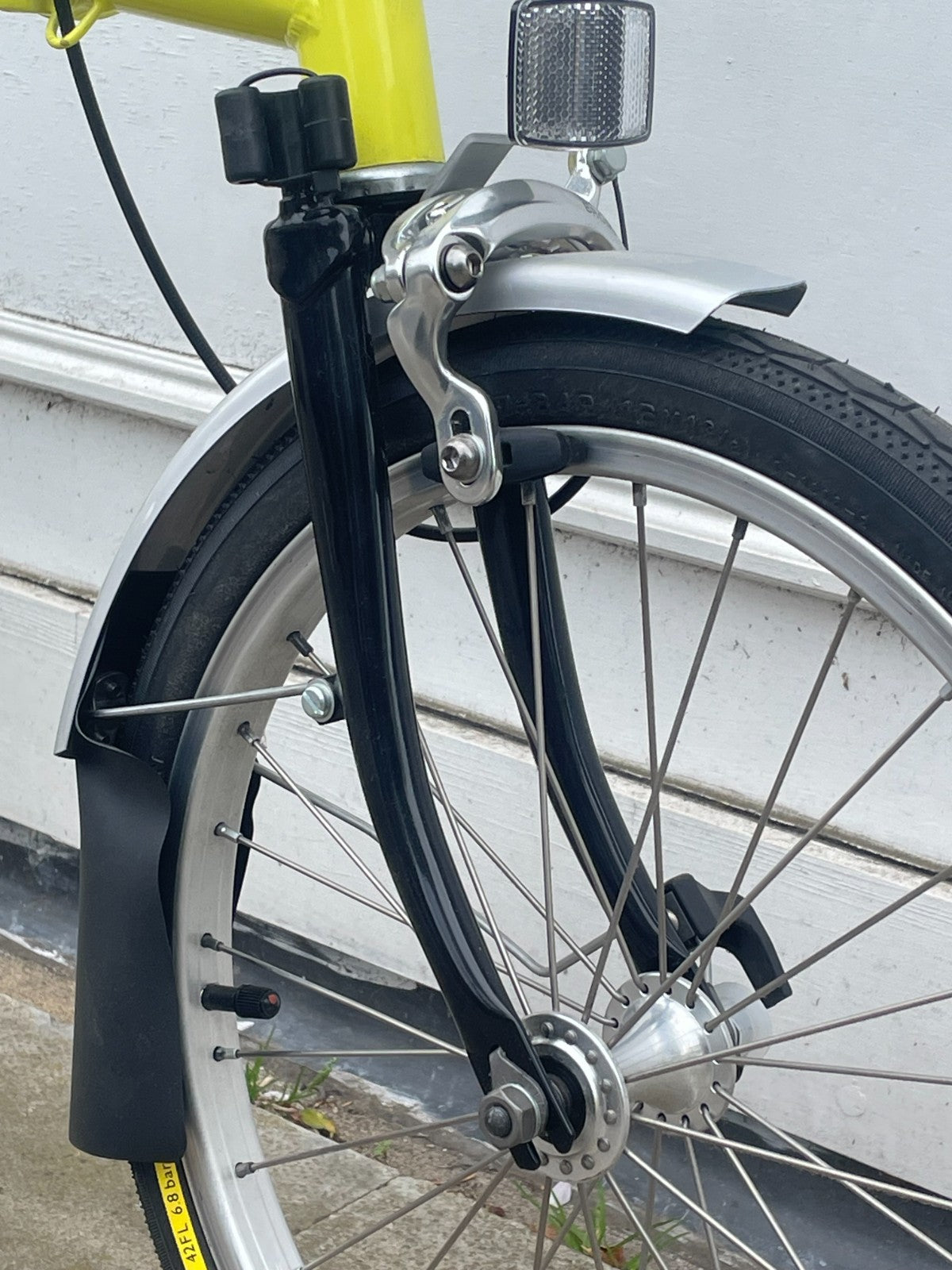 Brompton M3L  Folding Bike - 3-Speed - Yellow