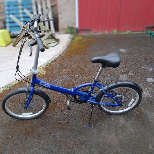 20" wheeled folding bikes for adults used Apollo Luck. commuter.