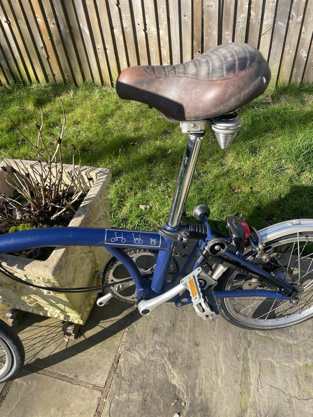 Brompton M3L Folding Bike 2013 – Needs TLC – Genuine Brompton – Collection”